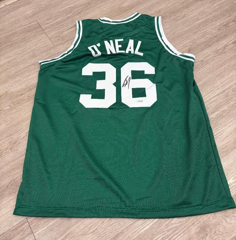 Shaquille O'Neal Signed Boston Celtics #36 Jersey JSA Authenticated Shaq HOF