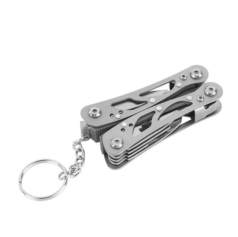 1pc 14-in-1 Multi Tool Pliers Folding Stainless Steel Camping Repair Tool - NEW