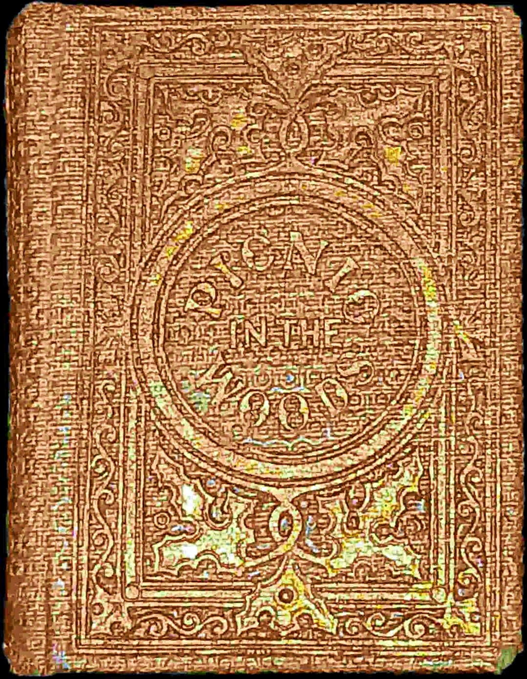 Antique 1862 Micro-Miniature Gilt Cover & Edge 