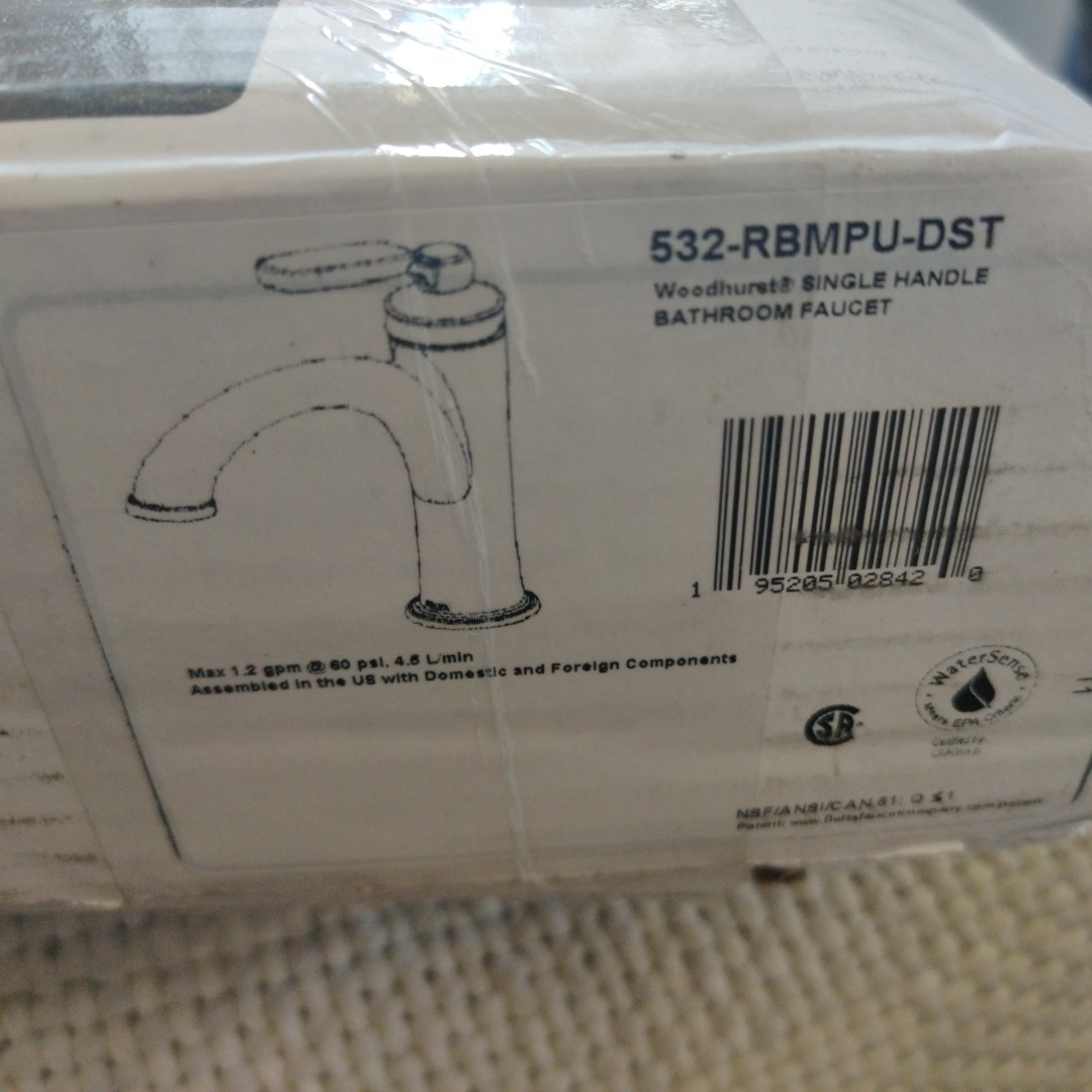 Delta 532-MPU-DST single handle Bathroom Faucet