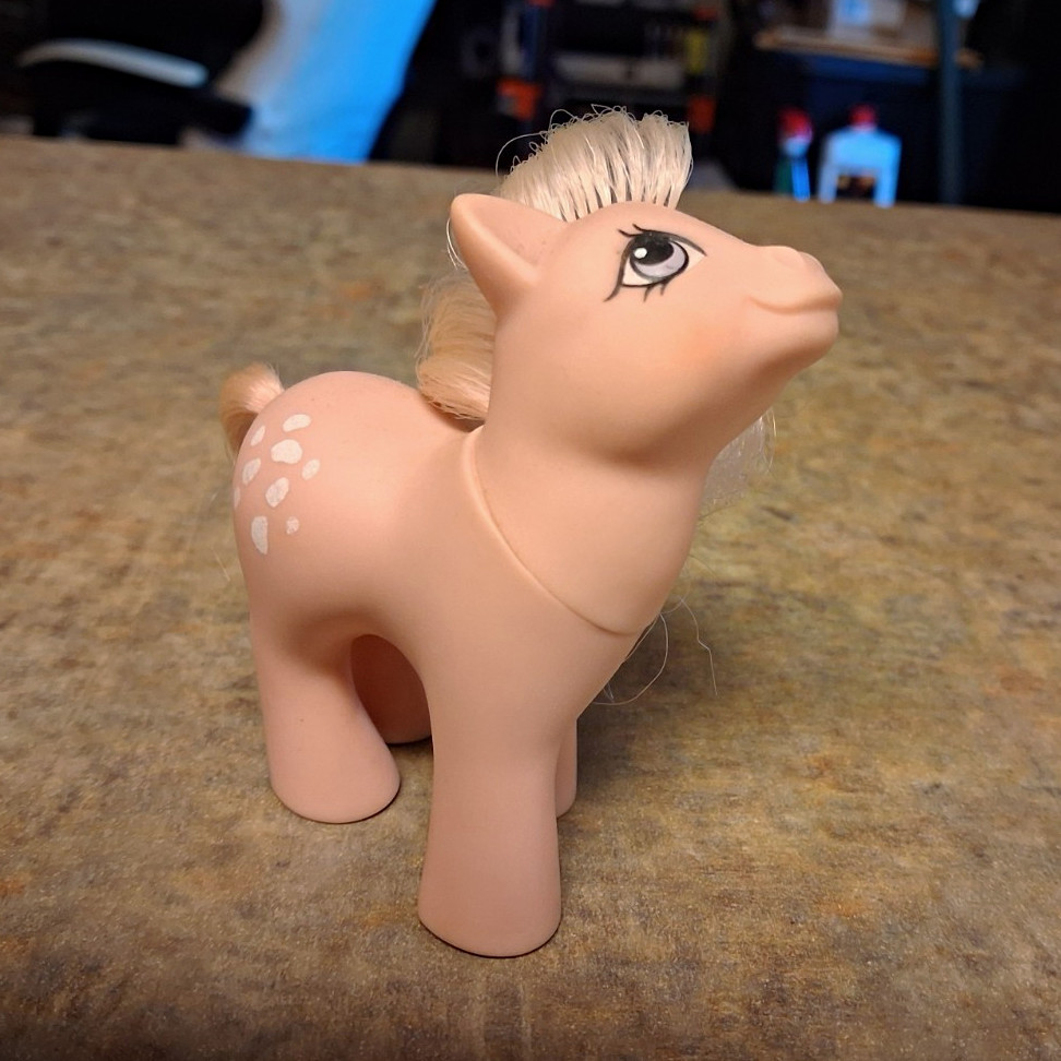 Vintage 1984 Original My Little Pony Baby Cotton Candy G1 Hasbro Vintage 1984 Original My Little Pony Baby Cotton Candy G1 Hasbro
