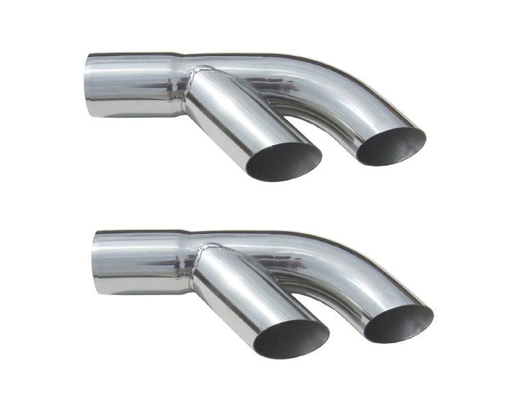Pypes EVT13 Exhaust Tip Splitter Set 3\