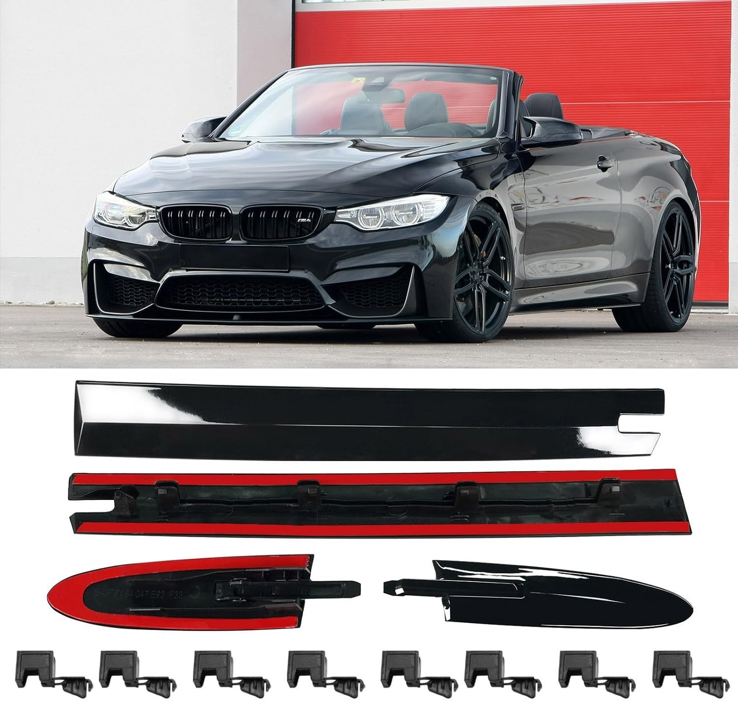 for BMW Convertible Roof Hinge Cover(Black Sapphire)3' E93/4' F33/M4