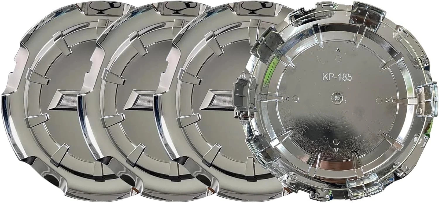 4 PCS Wheel Center Cap for 2014-2018 Silverado Tahoe Suburban # 5651 Chrome NEW