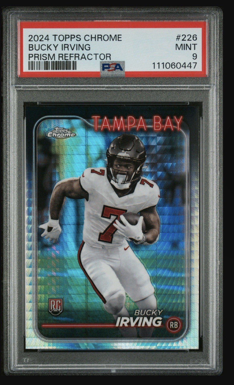 2024 Topps Chrome Rookies Bucky Irving #226 2024 Topps Chrome Rookies Bucky Irving #226