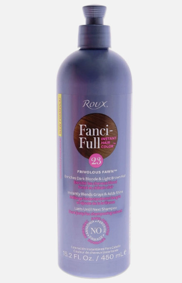 Roux, Fanci-Full Instant Hair Color Rinse, 23 Frivolous Fawn
