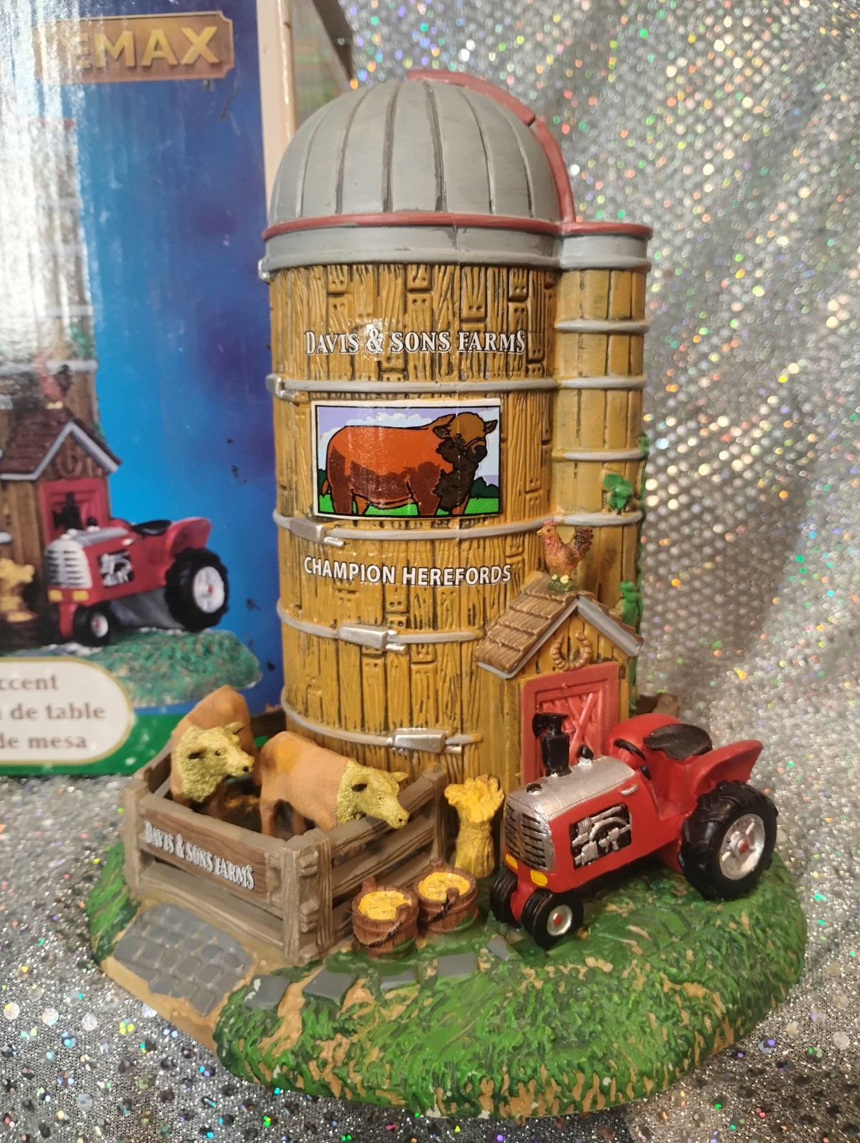 Lemax Harvest Village Collection Davis & Sons Farms~Table Accent 13908
