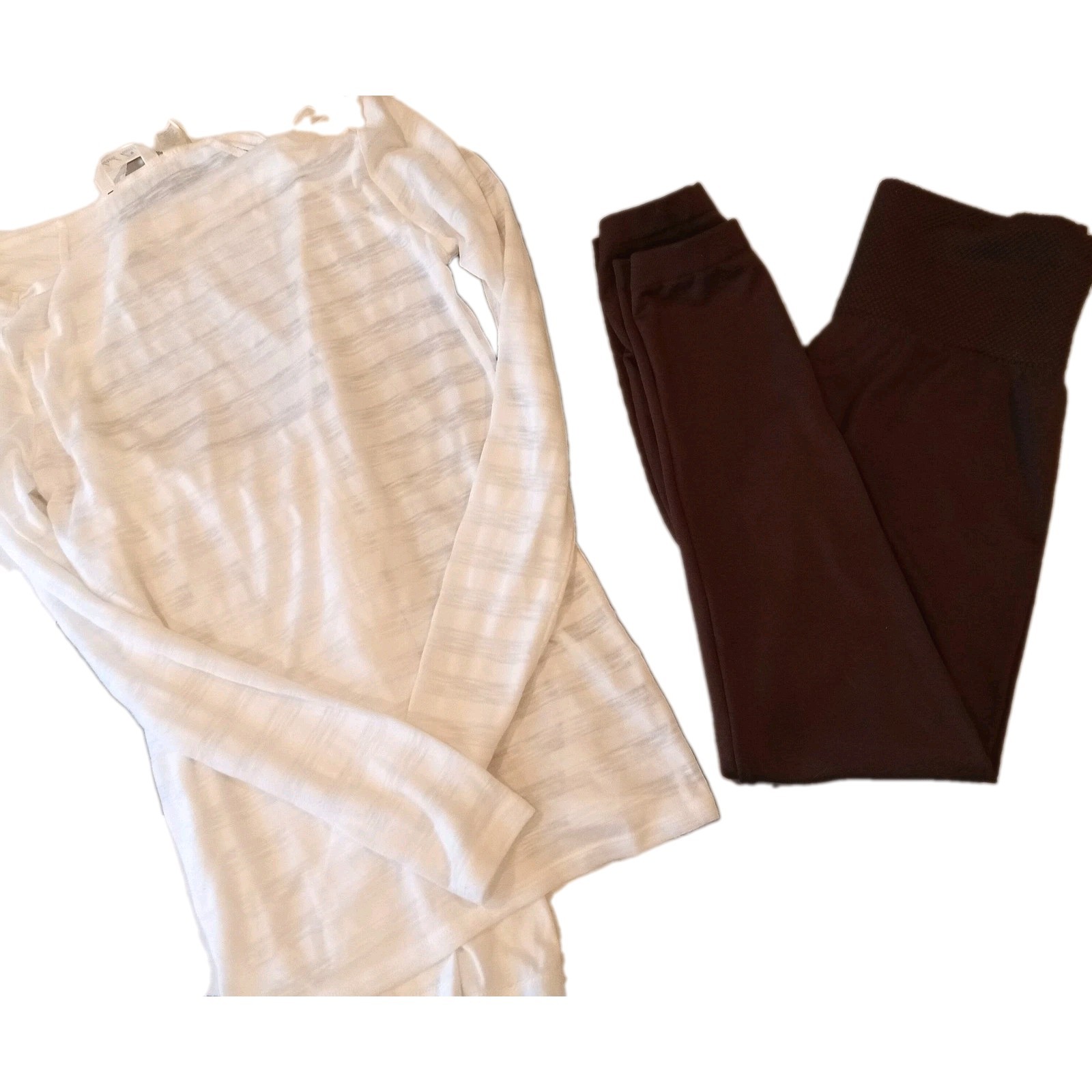 Derek Heart Legging And Long Sleeve Shirt Set For Women Size M Derek Heart Legging And Long Sleeve Shirt Set For Women Size M