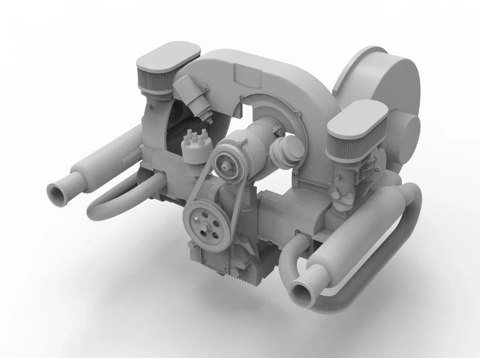 Knight Customs Sand Scorcher Flat 4 Engine Upgrade