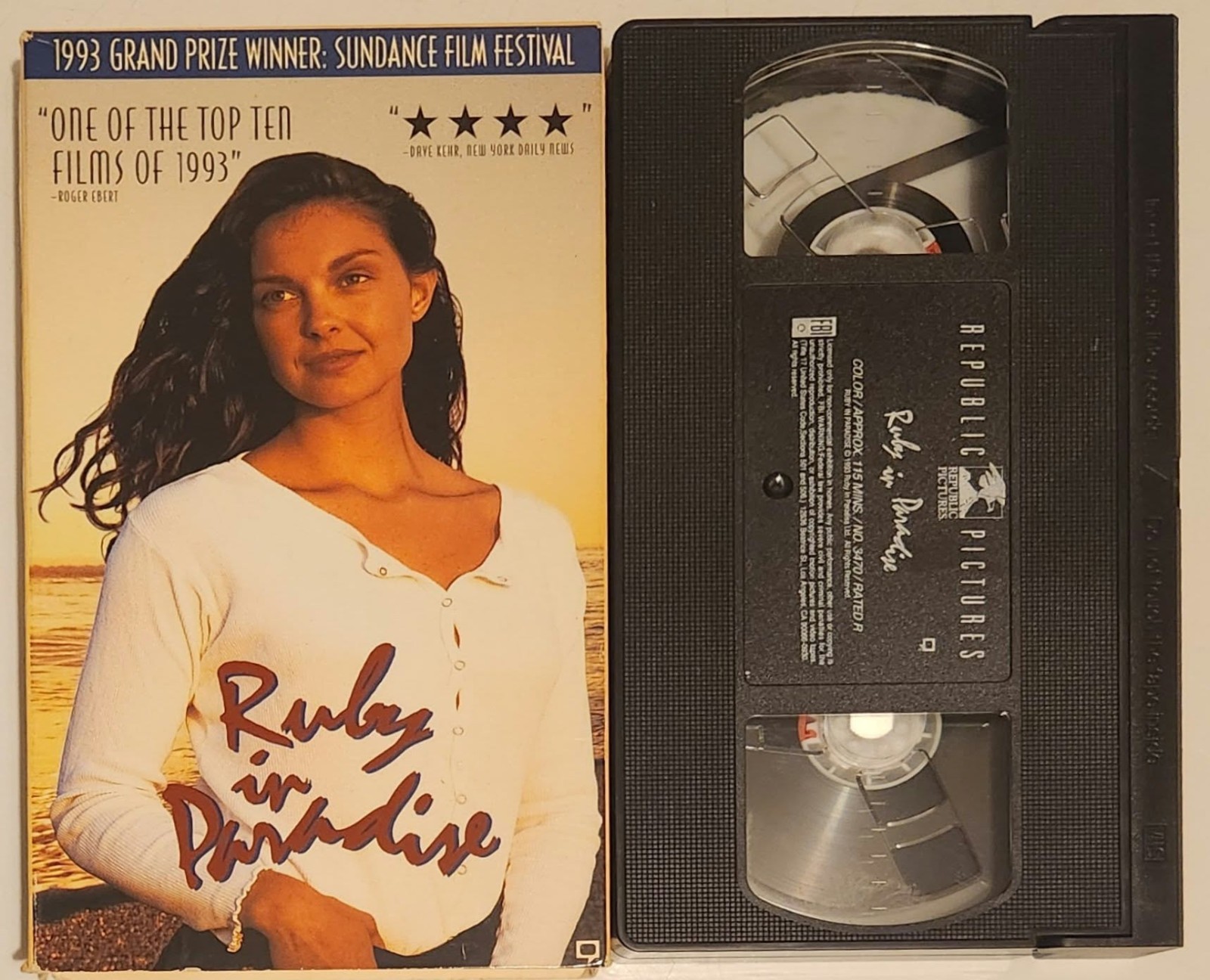 Ruby In Paradise (RARE, HTF Vintage VHS, 1993) Ashley Judd