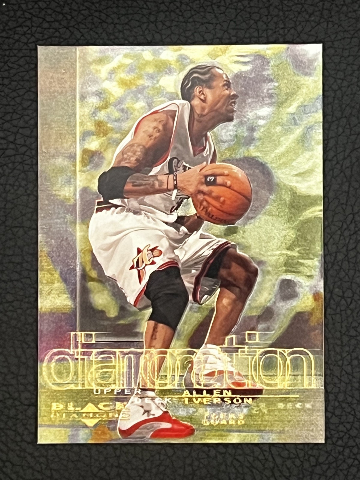 2000-01 Upper Deck Black Diamond - Diamonation Allen Iverson #D3 2000-01 Upper Deck Black Diamond - Diamonation Allen Iverson #D3
