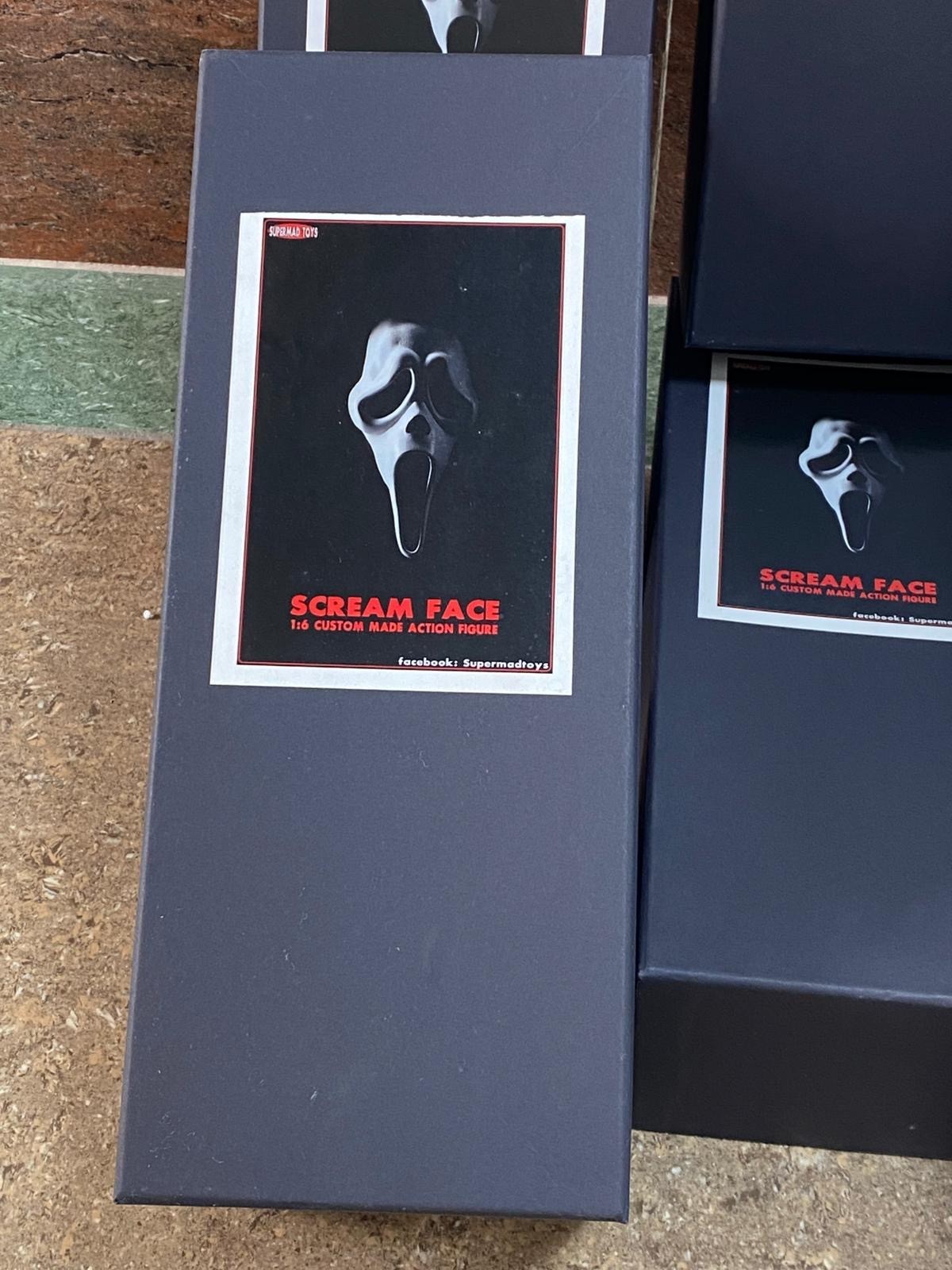SUPERMAD TOYS Scream Ghost Face 1/6 Scale Action Figure