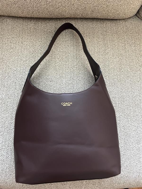 COACH Brooklyn 28 CU068 Shoulder Bag Brown COACH Brooklyn 28 CU068 Shoulder Bag Brown