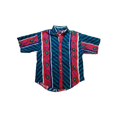 (16½) BARELY WORN Vintage Panhandle Slims AZTEC Western Shirt Short Sleeve (16½) BARELY WORN Vintage Panhandle Slims AZTEC Western Shirt Short Sleeve