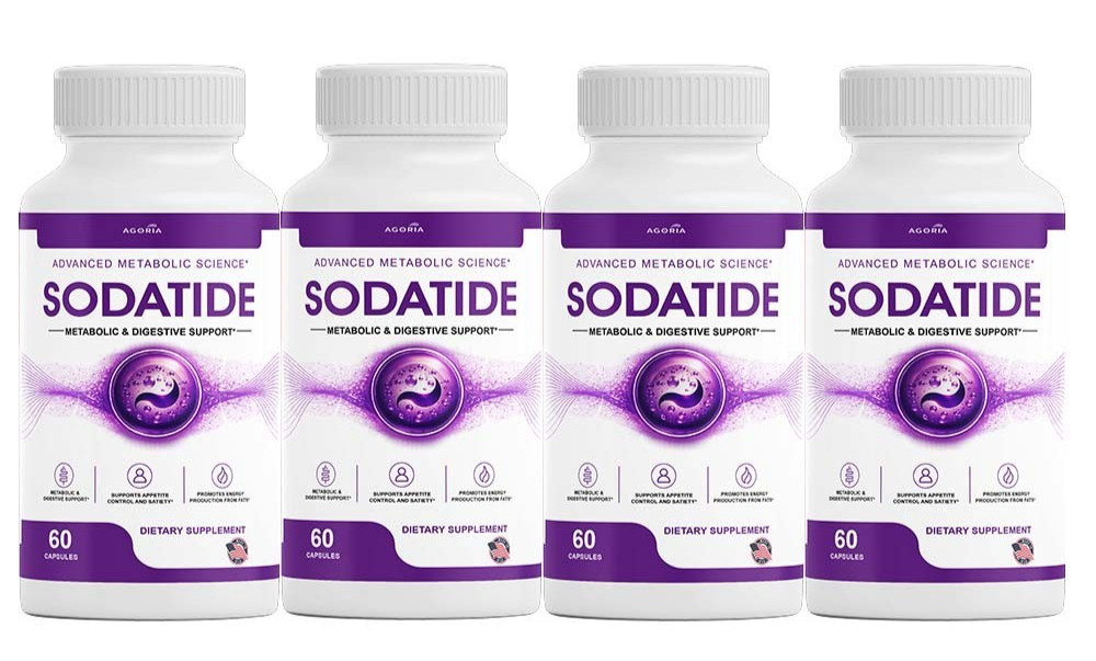 (4 Pack) Sodatide Capsules, Soda Tide for Metabolism & Overall Health Supplement (4 Pack) Sodatide Capsules, Soda Tide for Metabolism & Overall Health Supplement