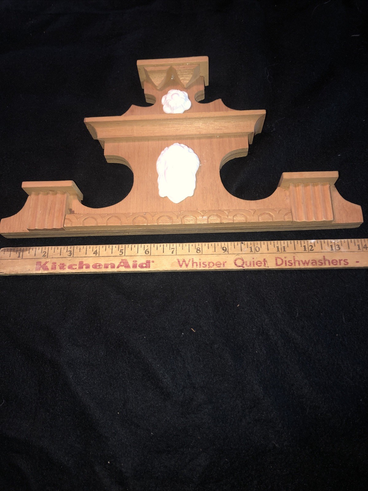 Beautiful Unfinished Clock Top Crown / Pediment Lot 3