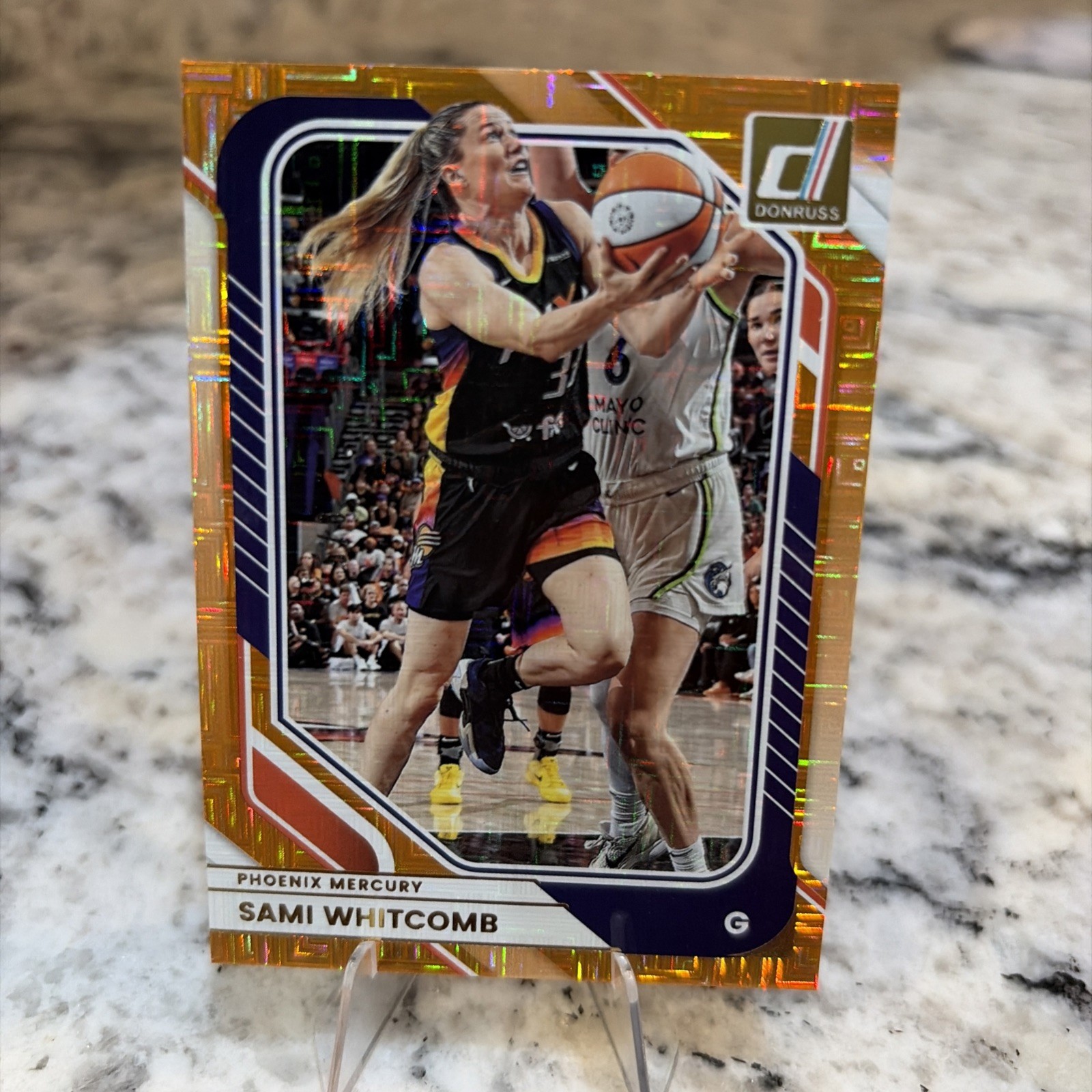 2026 Donruss WNBA Sami Whitcomb Orange Mojo /8 Phoenix Mercury 2026 Donruss WNBA Sami Whitcomb Orange Mojo /8 Phoenix Mercury