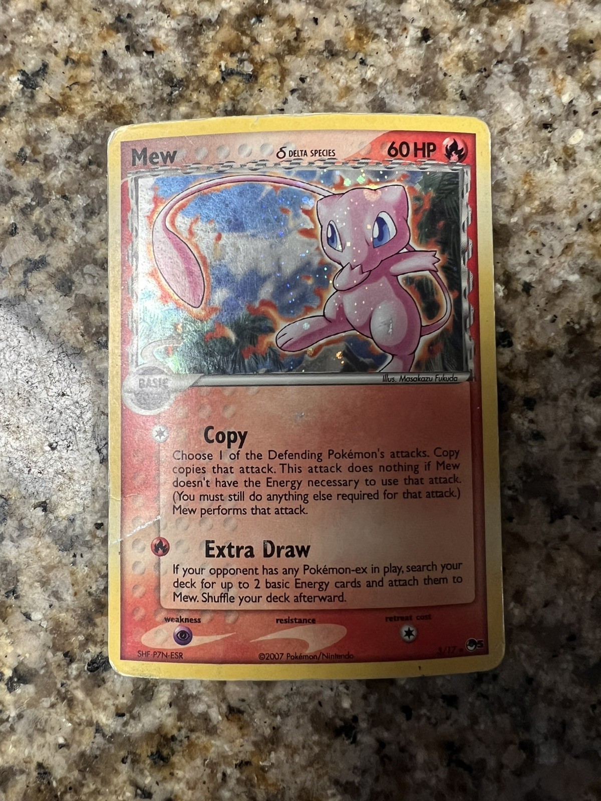 Swirl Mew Delta 3/17 Pop Series 5 Holo Inverted Back Misprint Error - Swirl - MP Swirl Mew Delta 3/17 Pop Series 5 Holo Inverted Back Misprint Error - Swirl - MP