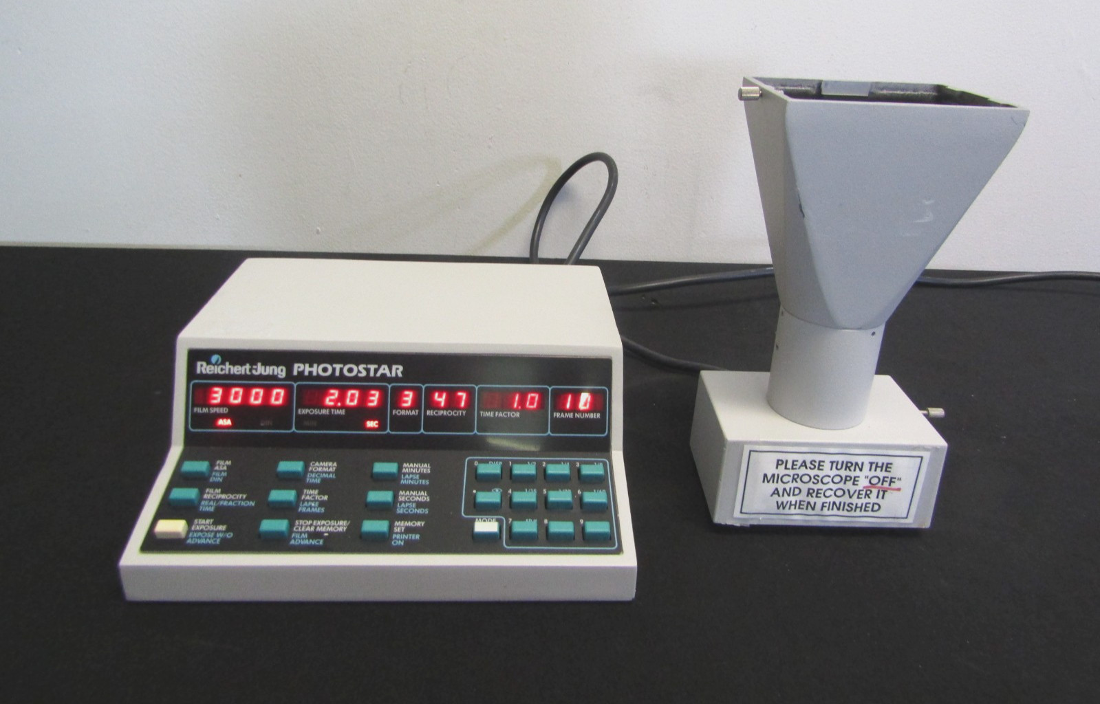 Reichert-Jung 1706 Photostar Automatic Controller W/ Adapter 8.0X 1764 Format 3