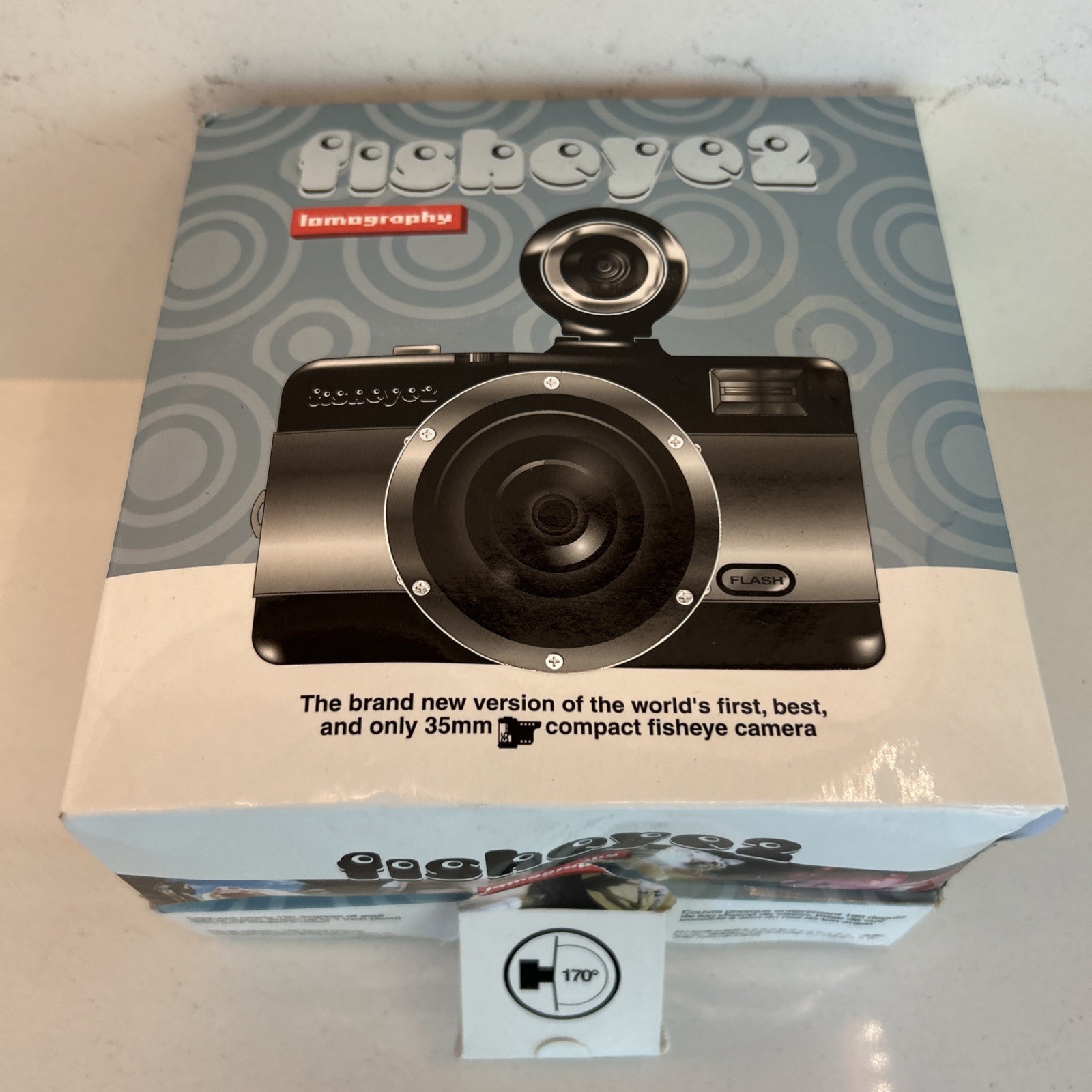Lomography Fisheye 2 35mm Camera , OPEN BOX only for photos, RARE, VINTAGE