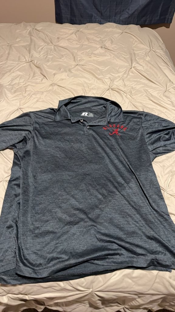 Russell Athletic Alabama Polo Shirt Size L