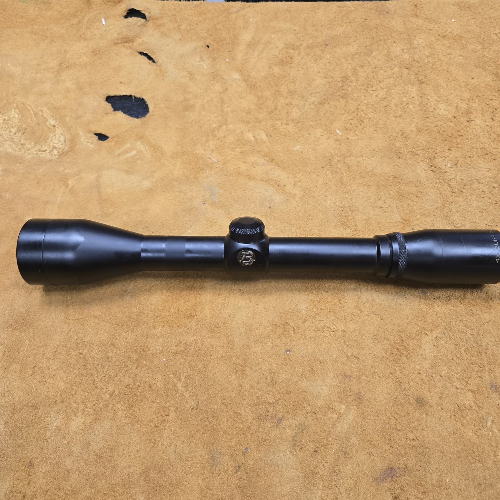 Vintage Burris Signature Series Fixed 4 Power Rifle Scope 1in Duplex Black Matte