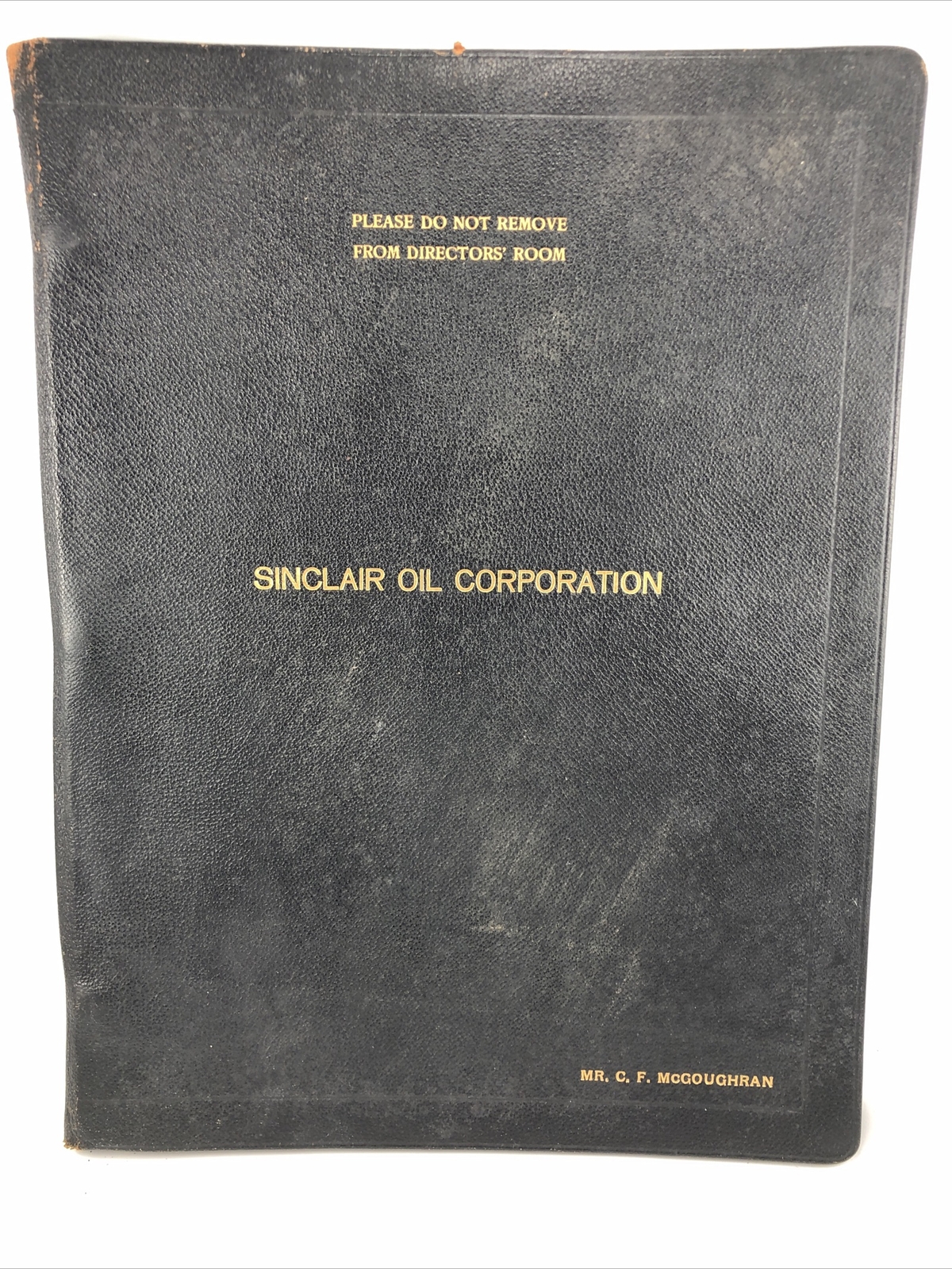 Sinclair Board of Directors Portfolio - Charles F McGoughran / Unique Petroliana