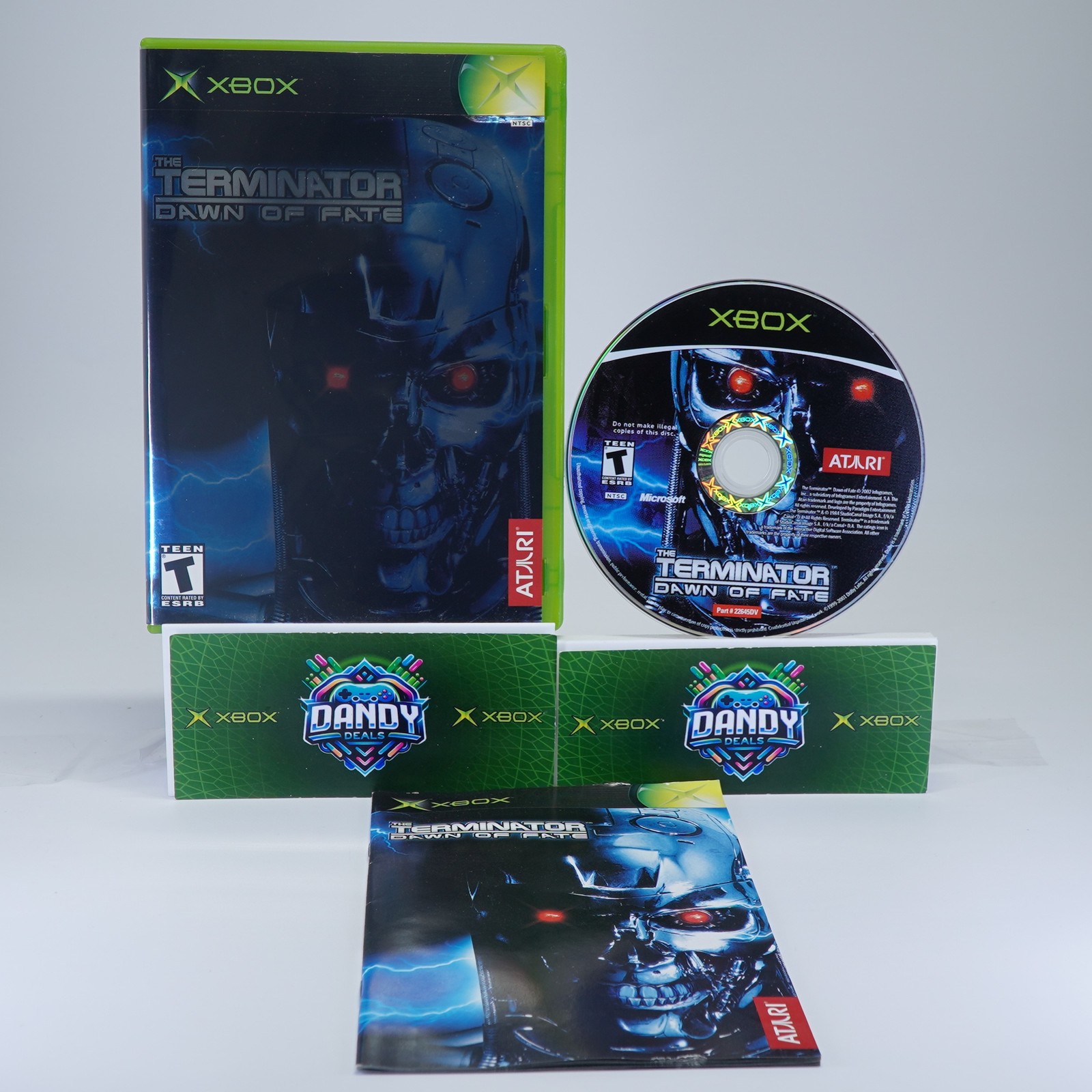 Terminator Dawn of Fate CIB W/ Manual - Xbox