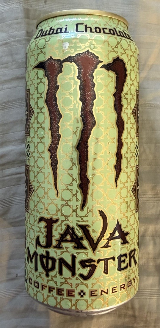 NEW FLAVOR MONSTER ENERGY DUBAI CHOCOLATE FLAVOR DRINK 16 FL.OZ CAN (473ml)