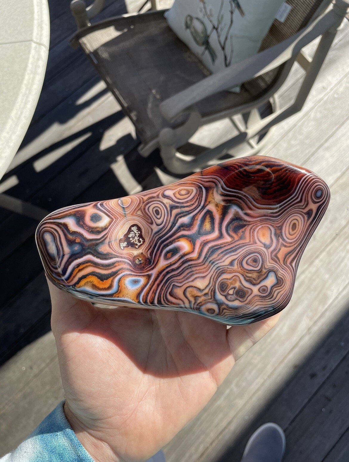 Large Madagascar Banded Agate Large Madagascar Banded Agate