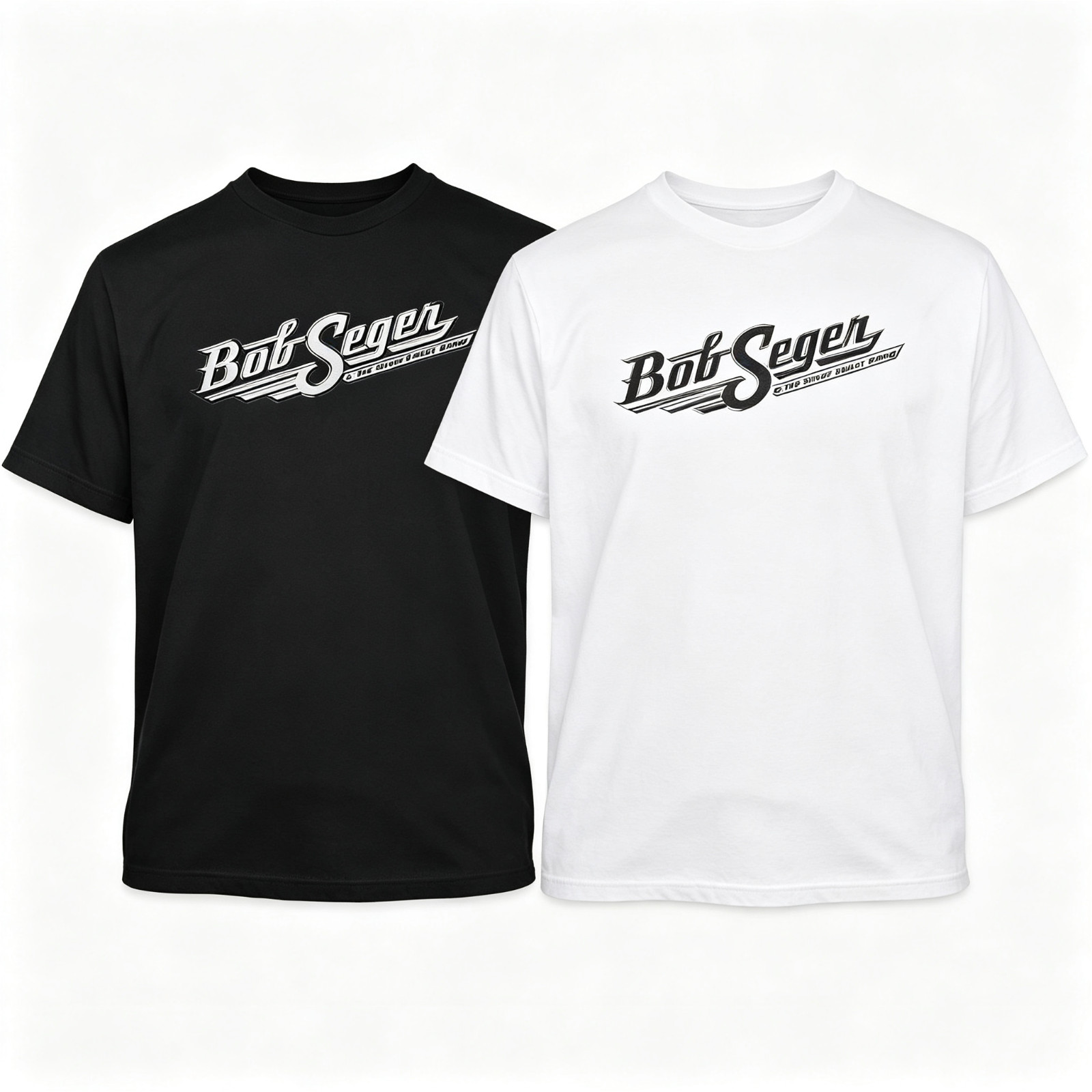 Vintage Bob Seger Silver Bullet Band Logo T-Shirt SIZE S-5XL