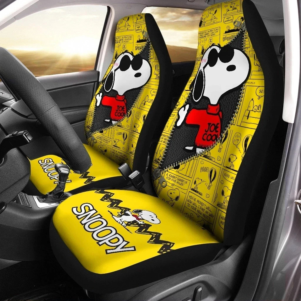 Snoopy Car Seat Covers Valentine Gift Car set Cover-Lovely (set of 2) Snoopy Car Seat Covers Valentine Gift Car set Cover-Lovely (set of 2)