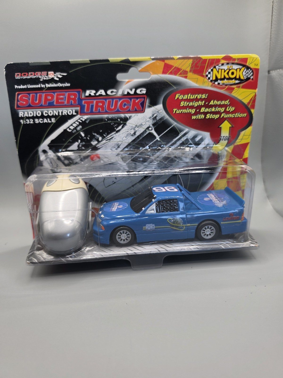 Nikko Super Racing Truck Dodge #96 1:32 RC 27MHz New Sealed 83213