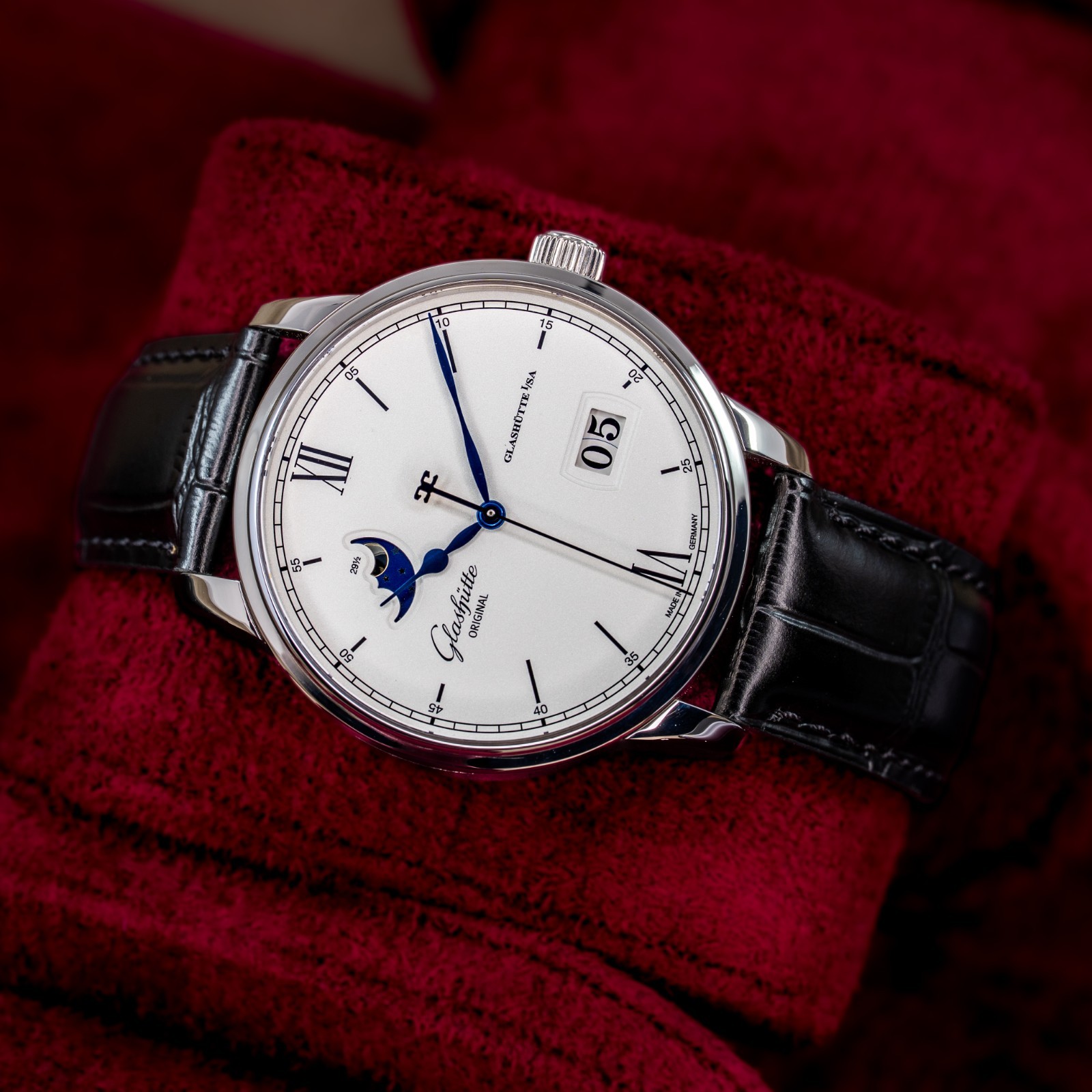 Glashutte Glashütte Original Senator Excellence Panorama Date Moon Phase 40mm