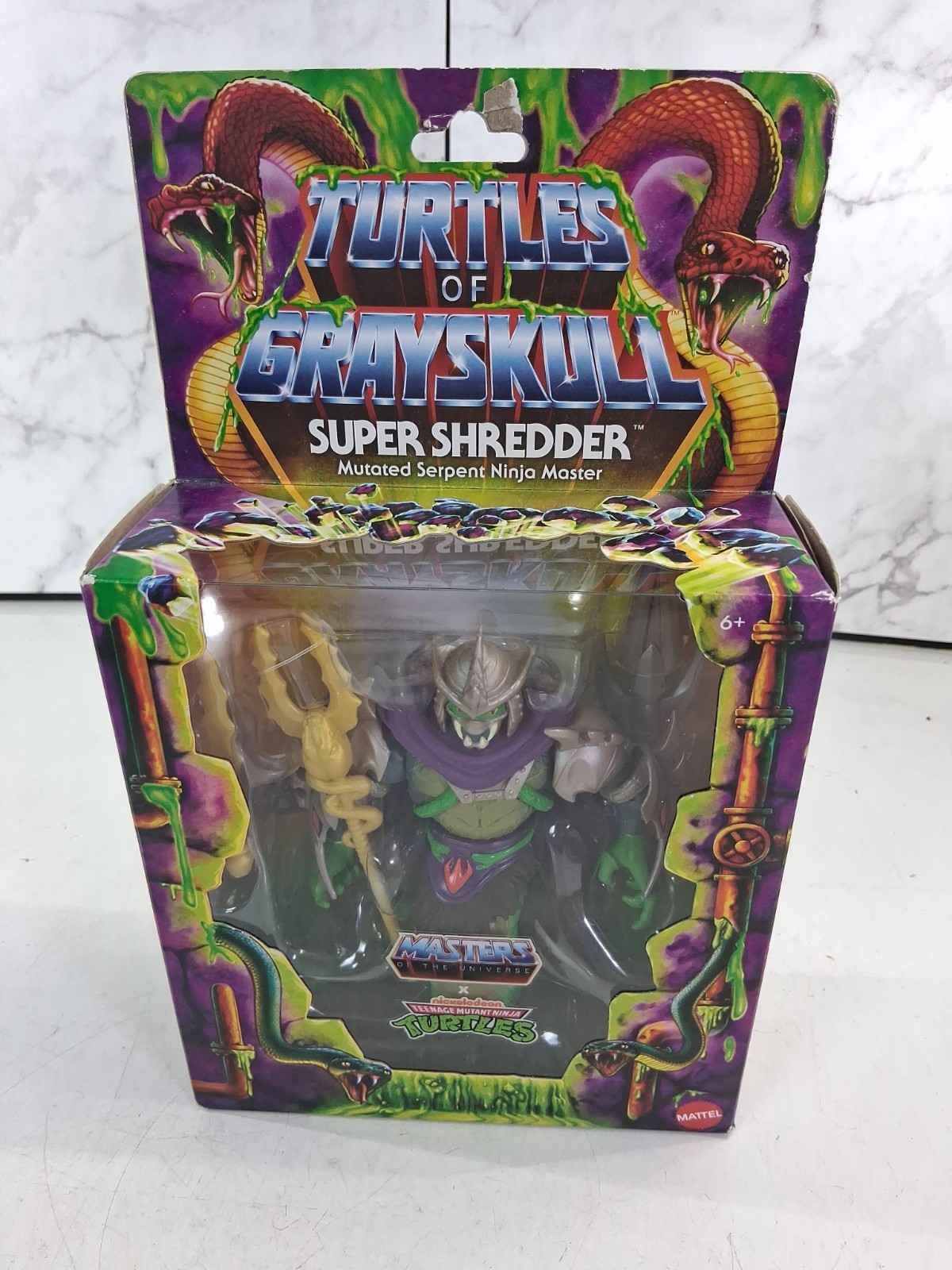 Mattel Turtles of Grayskull Super Shredder TMNT Action Figure