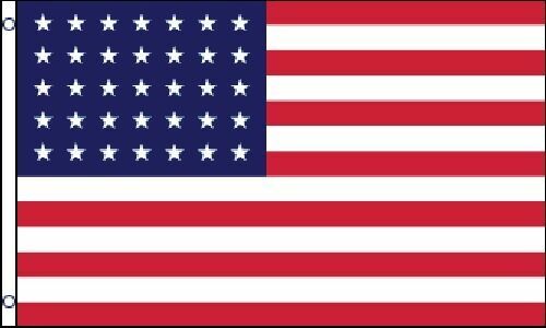 35 Star US Civil War Era Flag 3x5 ft United States USA American 1863 1865 Union 