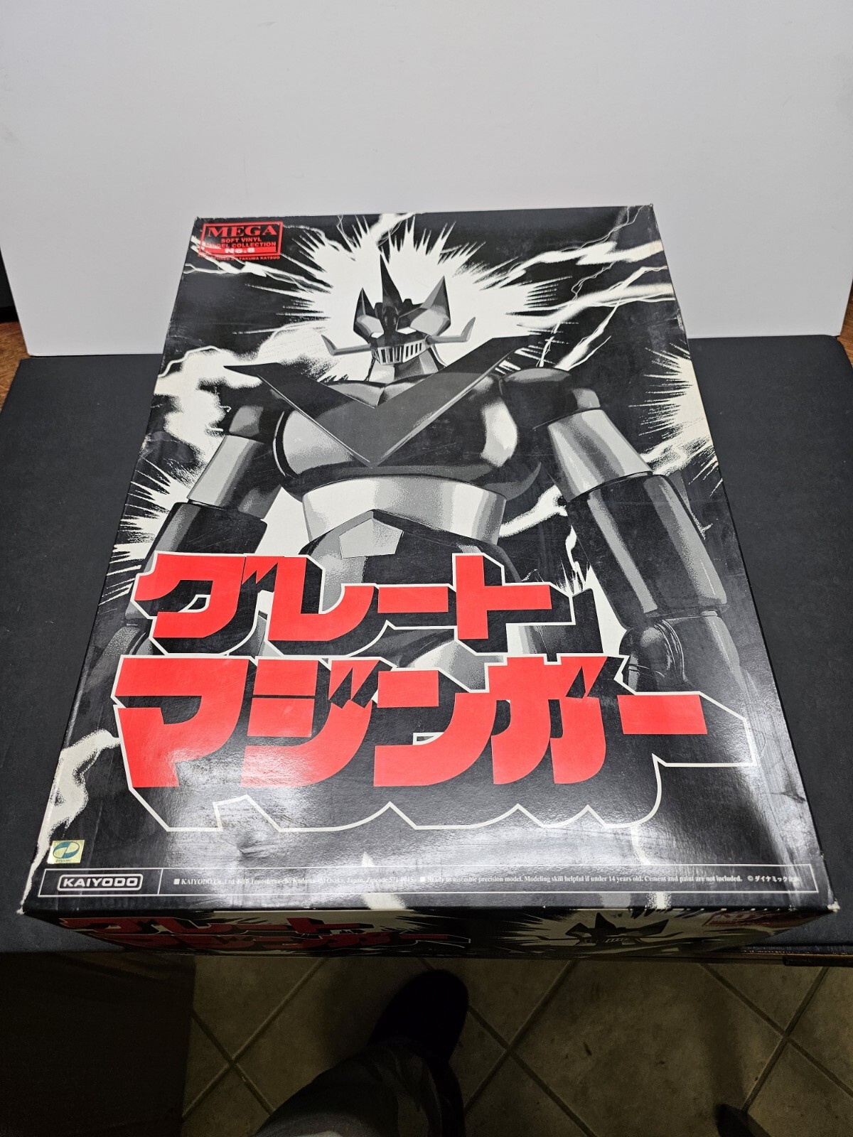 RARE 1997 Great Mazinger Kaiyodo Mega Soft Vinyl Collection KAIYODO Unpainted #8 RARE 1997 Great Mazinger Kaiyodo Mega Soft Vinyl Collection KAIYODO Unpainted #8