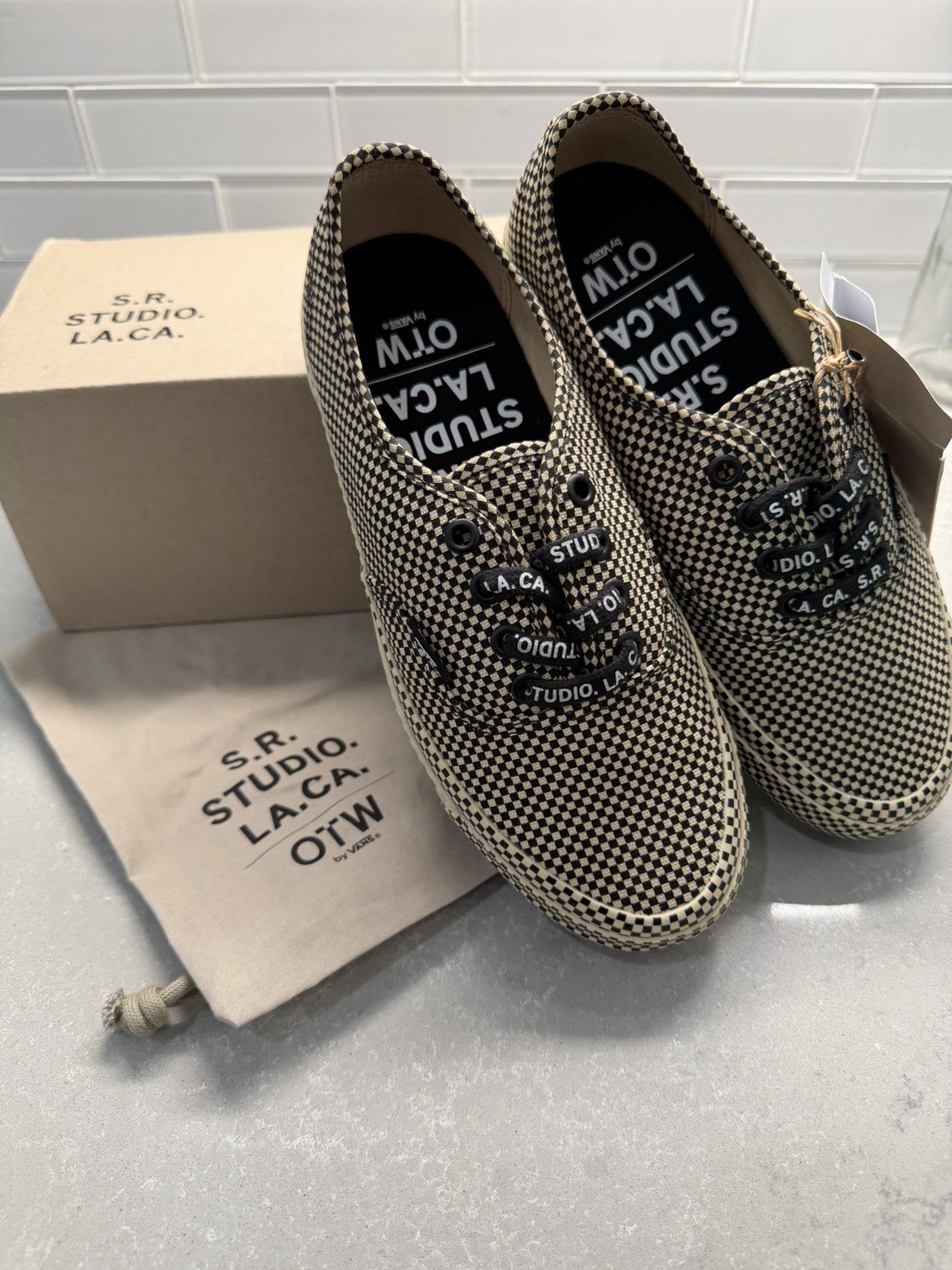 Vans OTW x S.R. Studio LA CA Authentic 44 Vibram Micro Check Sz M 9