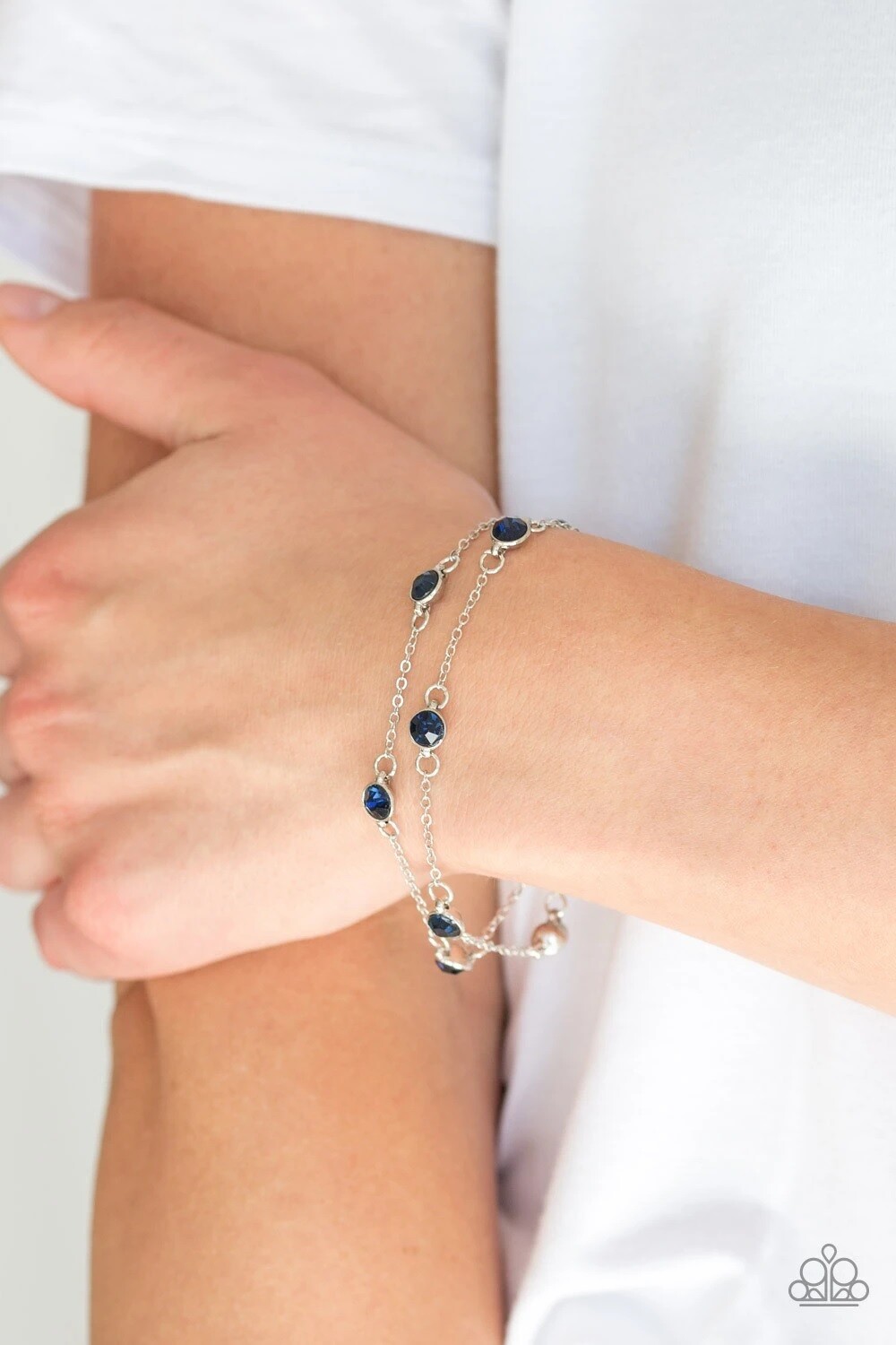 Spotlight Starlight Blue Bracelet Paparazzi New