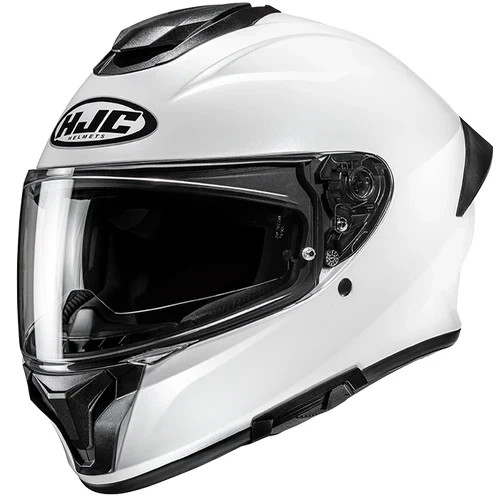 HJC C71 SunShield Motorcycle Helmet Pearl White XS S M L XL 2X Sunscreen c-71 BK