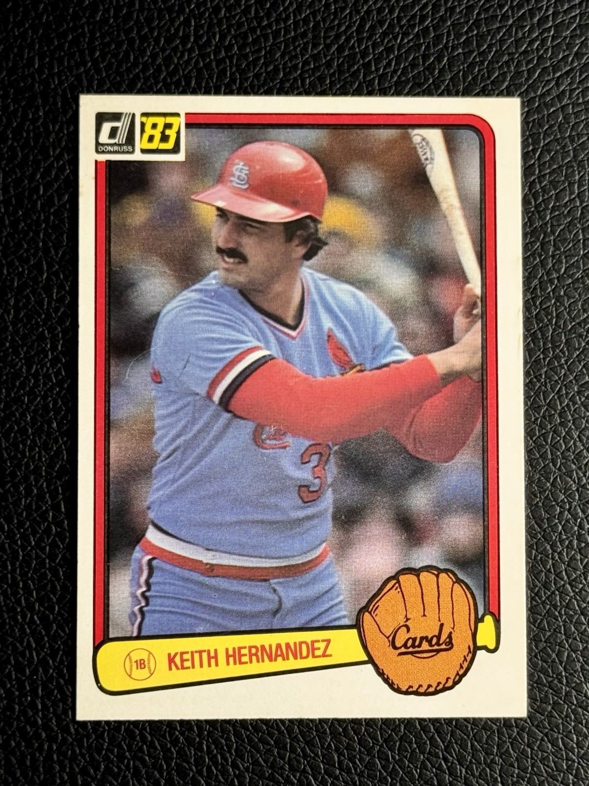 ⚡️STELLAR VINTAGE⚡️1983 Donruss Keith Hernandez #152 St. Louis Cardinals MLB MVP