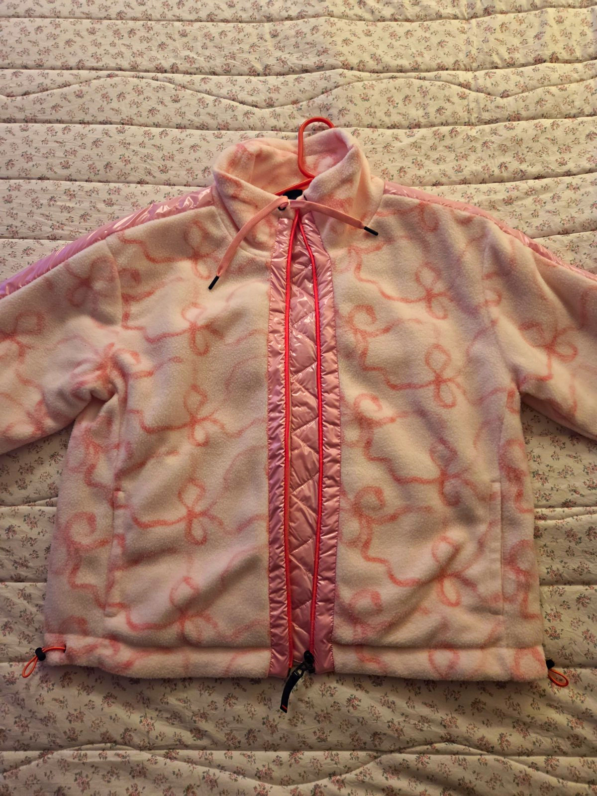 BOGNER FIRE + ICEX LoveShackFancy Ninetta Fleece Jacket Womens S BOGNER FIRE + ICEX LoveShackFancy Ninetta Fleece Jacket Womens S