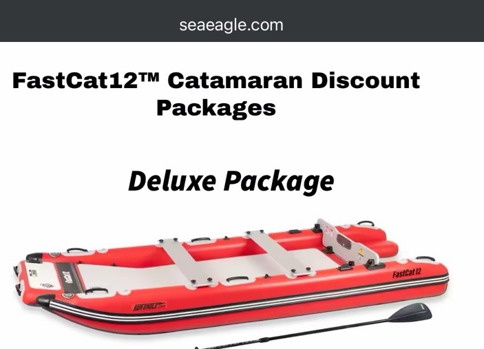 Sea Eagle Fast Cat 12 With Trolling Motor