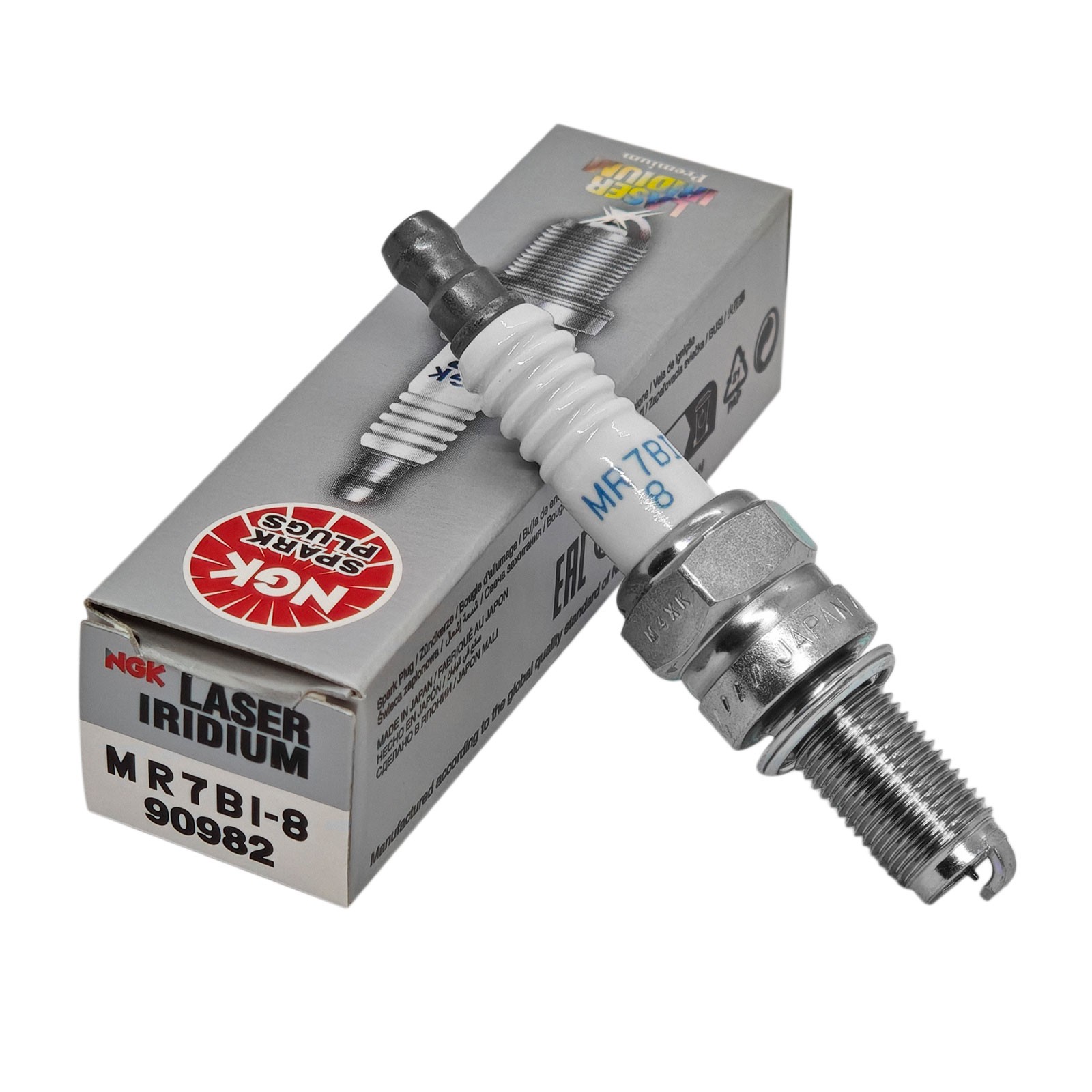 Candle MR7BI-8 NGK Piaggio MP3 300 400 500 530 HPE From 2018 To 2026 E5+ MF1865 Candle MR7BI-8 NGK Piaggio MP3 300 400 500 530 HPE From 2018 To 2026 E5+ MF1865