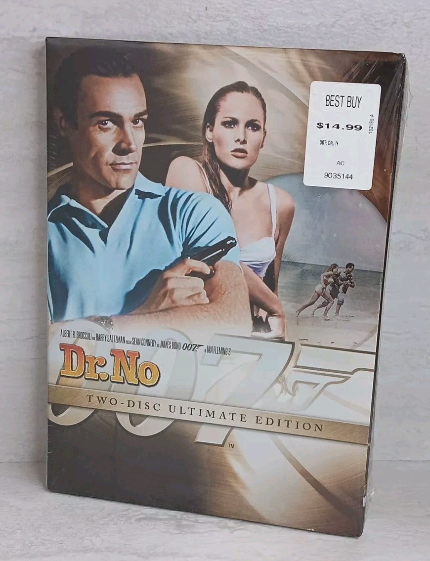 Dr. No DVD 2008 2-Disc Ultimate Edition Widescreen 007 James Bond Sean Connery