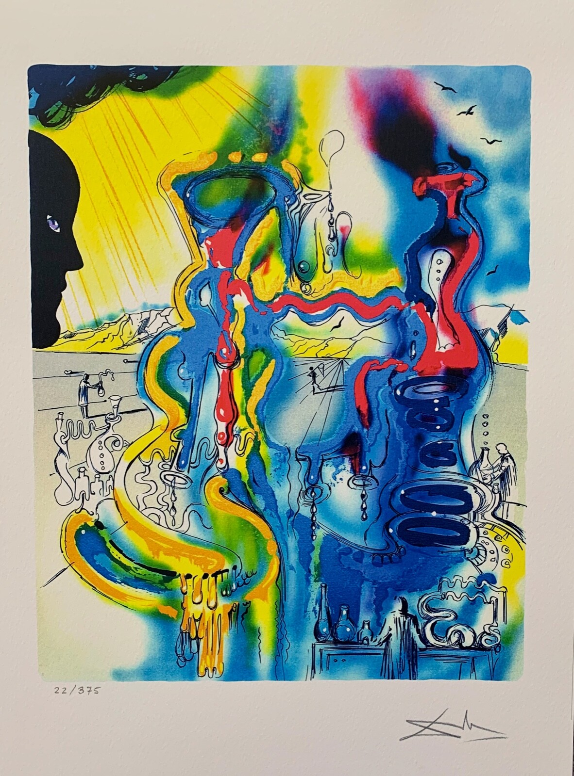 Salvador Dali THE ALCHEMIST Facsimile Signed Limited Edition Giclee Art 16\