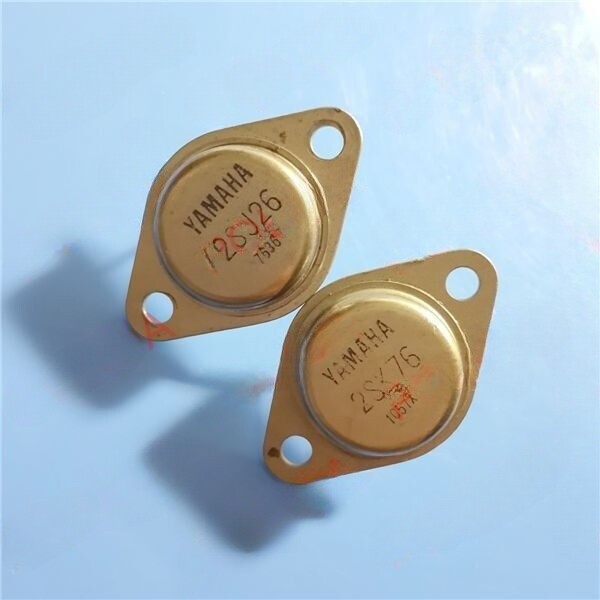 1pair Audio Transistor TO-3 2SJ26/2SK76 J26/K76 100% Genuine and New *mz