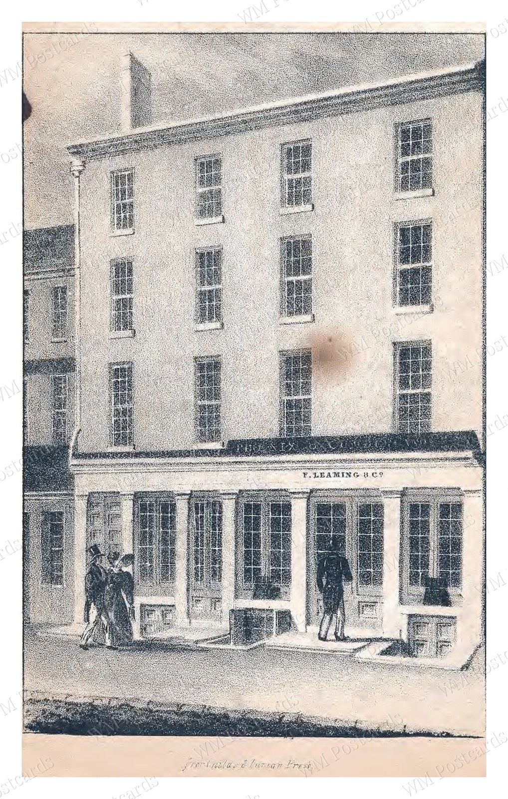 Philadelphia Pennsylvania 1831 Market St Hardware Store Standard Postcard