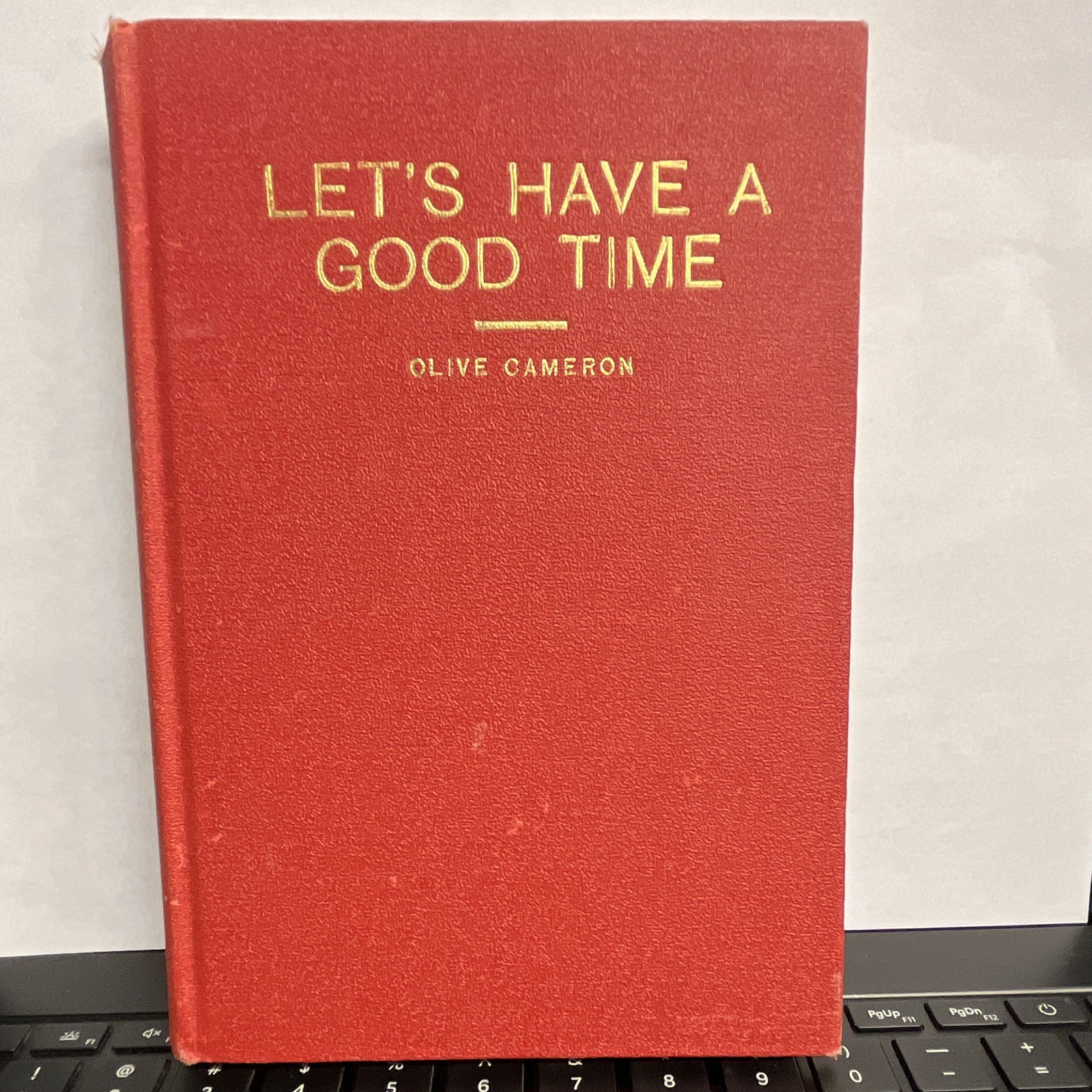 Vintage 1936 Lets Have a Good Time Olive Cameron Standard Publishing Hardcover Vintage 1936 Lets Have a Good Time Olive Cameron Standard Publishing Hardcover