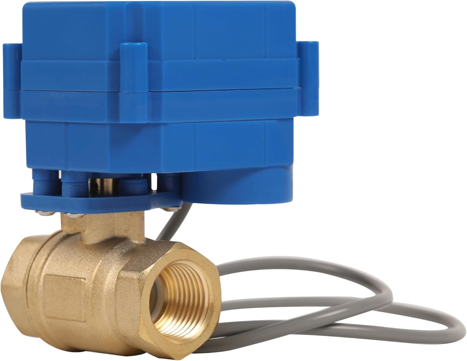 HFS(R) Brass Motorized Ball Valve Electrical Normally Closed -1/2